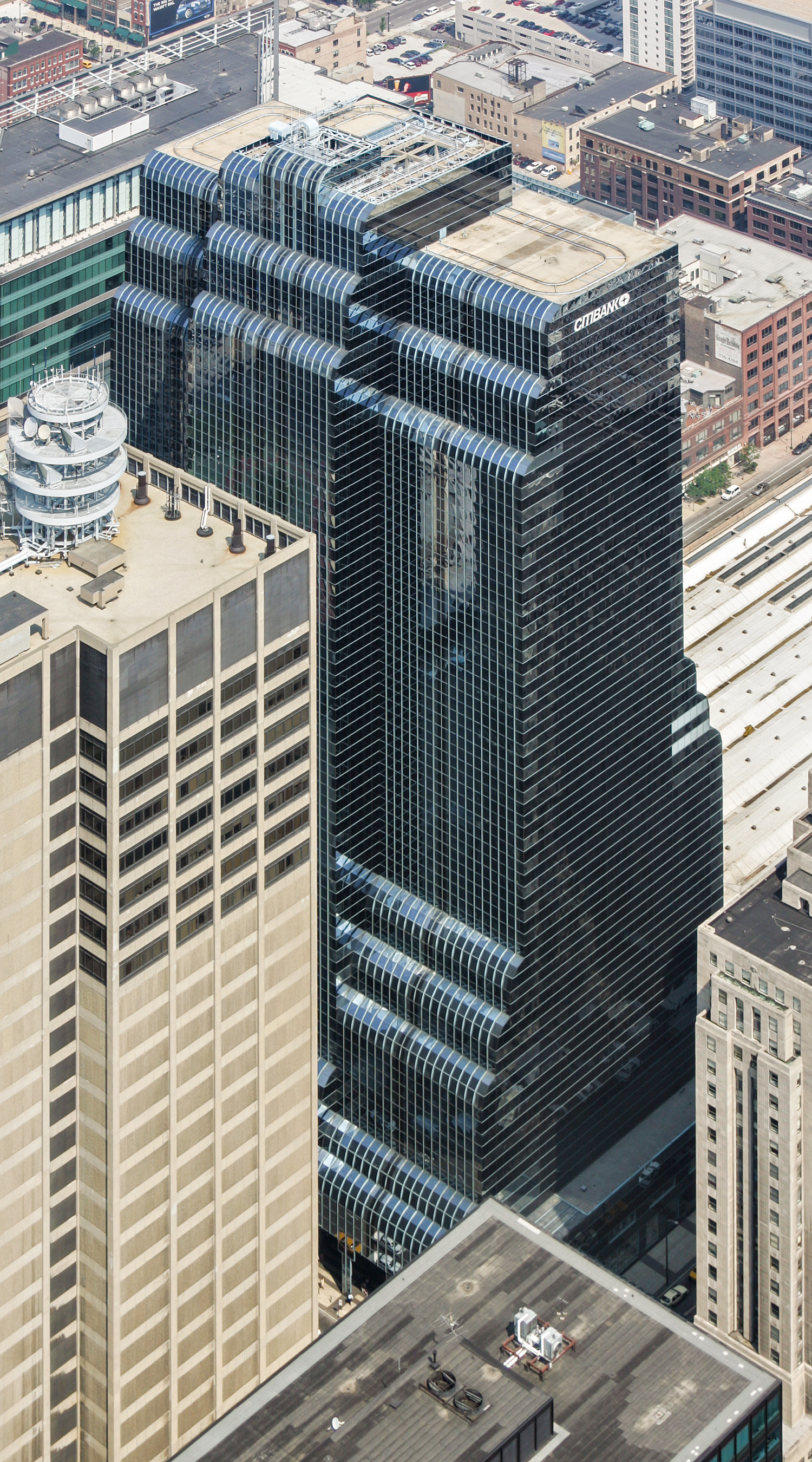 Accenture Tower, Chicago - View from Sears Tower. © Mathias Beinling